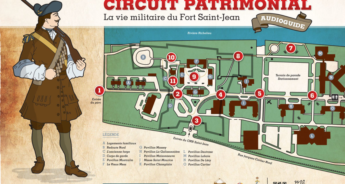 Circuit audioguidé du Fort Saint-Jean