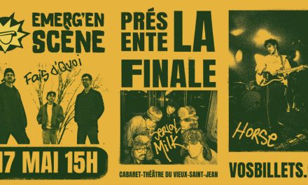 finale du concours musical Émerg’en scène