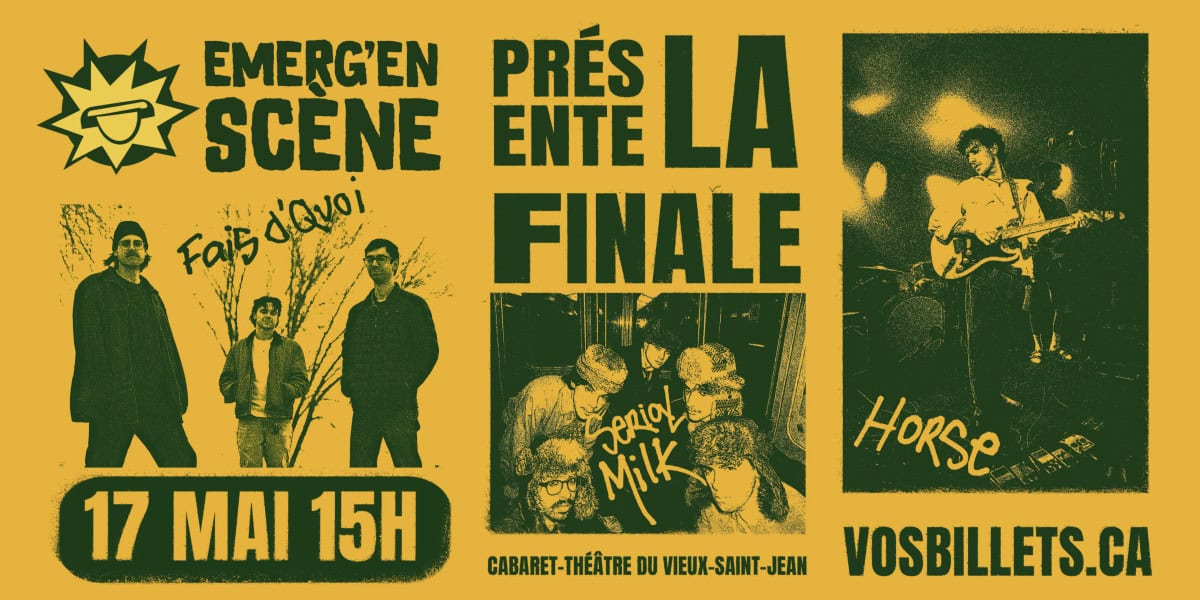 finale du concours musical Émerg’en scène