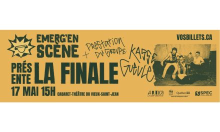 finale du concours musical Émerg’en scène