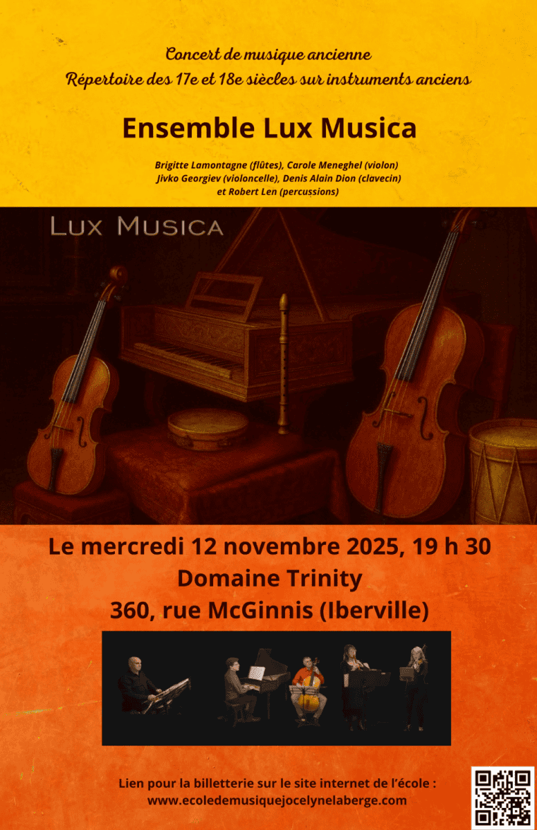 L’ensemble Lux Musica en concert